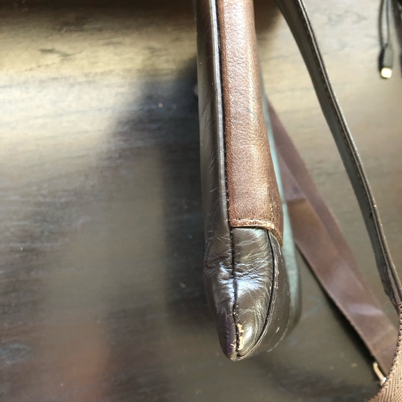 Radley London Leather crossbody purse size OS Brown - Picture 6 of 11